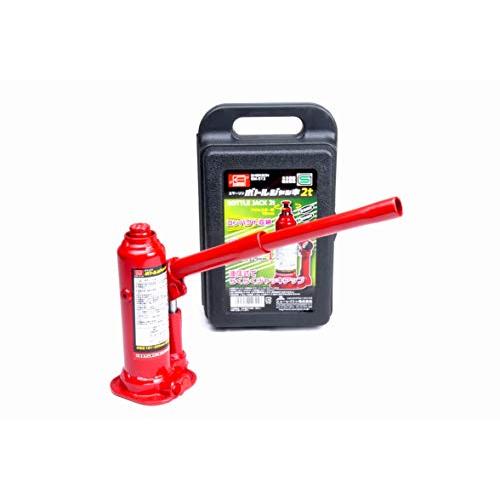 エマーソン(Emerson) 車用ボトルジャッキ 2t SG規格適合品 コンパクト収納 【最低位】181mm~229mm【最高位】292mm~3 | 