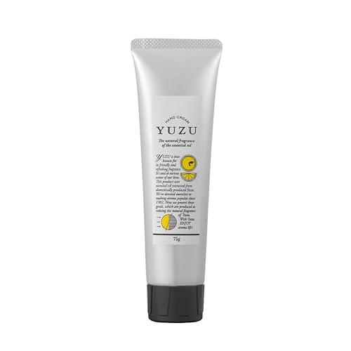デイリーアロマ 高知県YUZU ハンドクリーム 75ｇ 柚子の香り | デイリーアロマジャパン 国産 日本製 柑橘 保湿 乾燥 スキンケア 自然 | 