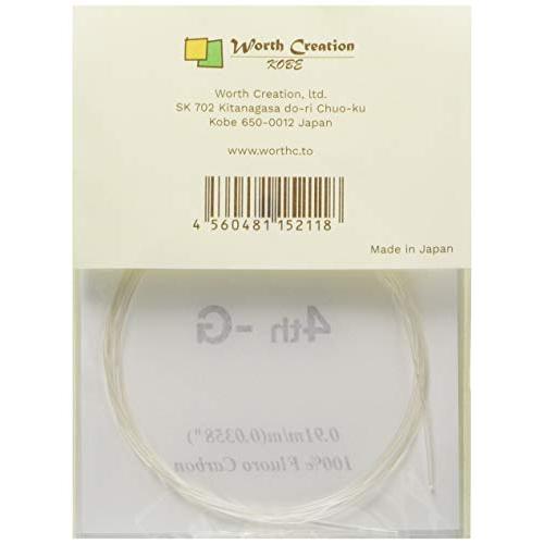 【Worth】 CM-LG クリア フロロカーボン弦 セット (Low-G ウクレレ用) |  | 01