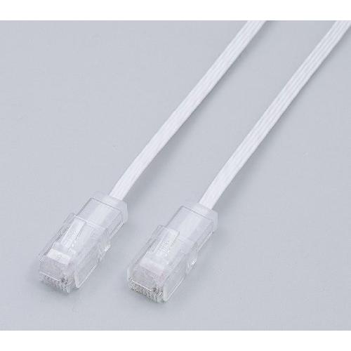 エルパ(ELPA) TELLAN兼用フラット LANケーブル 電話線 CAT6準拠 8極8芯 1m TEW-F010 |  | 01
