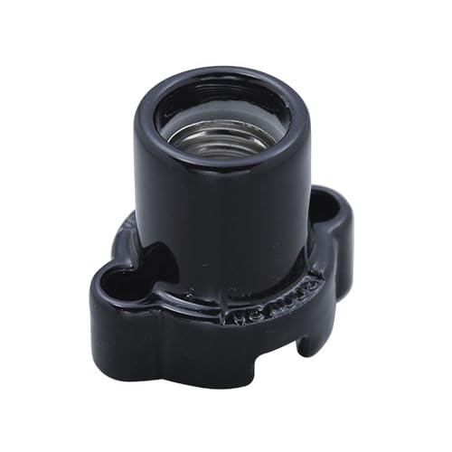 エルパ(ELPA) 丸型レセップ 電球 ソケット DIY 300V 3A E17 ブラック SB-1713H(BK) | 