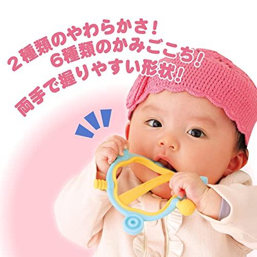 トイローヤル やわらかリングかみかみ ( 水洗い可能 / 歯固め ) 握りやすい 赤ちゃん ベビー おもちゃ 柔らか素材 ネジ不使用 音無し |  | 01
