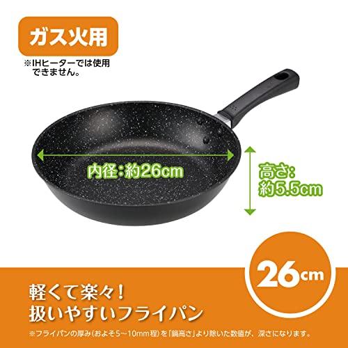 貝印 KAI 軽い 軽量 高熱効率 フライパン 26cm ガス火専用 PFOA PFOS フリー DW5636 |  | 01