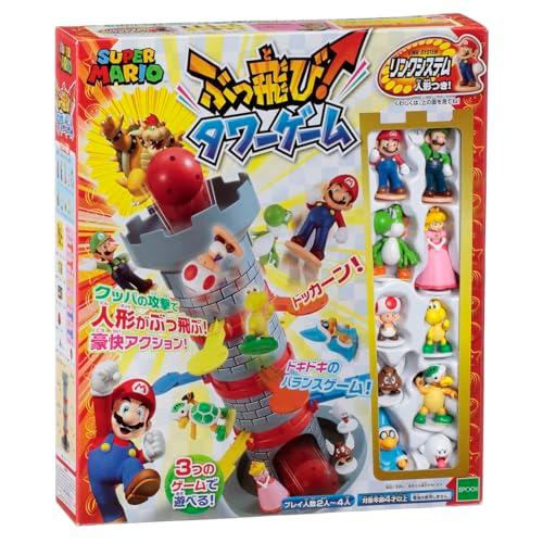 【日本おもちゃ大賞2017 コミュニケーション・トイ部門優秀賞】 エポック(EPOCH) 社 スーパーマリオ ぶっ飛び! タワーゲーム | 