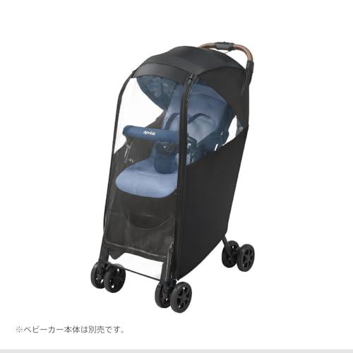 Aprica(アップリカ) ベビーカー用レインカバー ナノスマート マジカルエアー レインカバー 【マジカルエアー、クルリー対応】 (ブラック) |  | 01