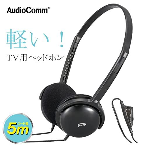 オーム(OHM) 電機 AudioComm TV用ヘッドホン HP-H355N 03-2807ブラック |  | 01