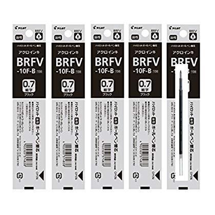 パイロット 油性ボールペン替芯 細字0.7mm 黒5本 BRFV-10F-B 5本組み |  | 01
