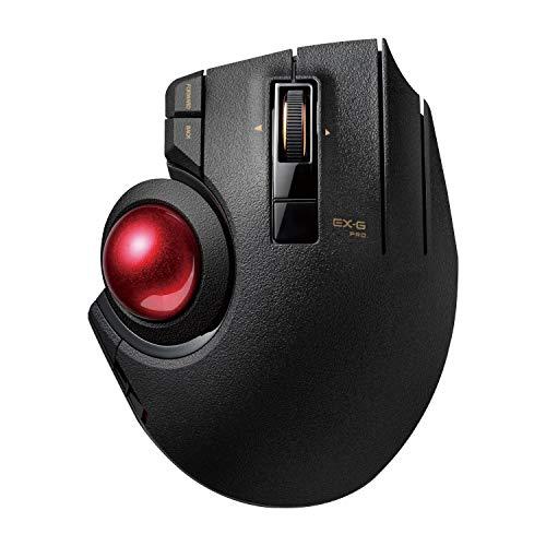 ＥＬＥＣＯＭ トラックボール ＥＸ−Ｇ ＰＲＯ 親指操作タイプ M-XPT1MRBK | 