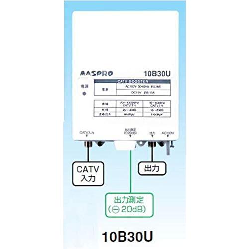 マスプロ電工 CATVブースター 30dBタイプ 上り増幅 10B30U-B |  | 01