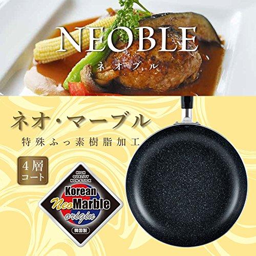和平フレイズ フライパン 28cm ガス火専用 PFOAフリー ふっ素樹脂加工 4層コート ネオブル RA-9647 |  | 01