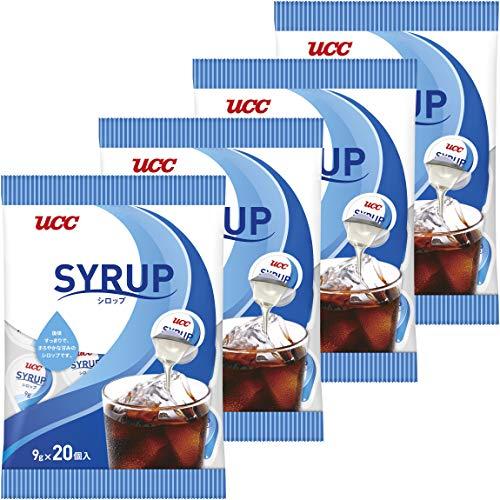 UCC(ユーシーシー) ガムシロップ(9g×20P)×4袋 | 