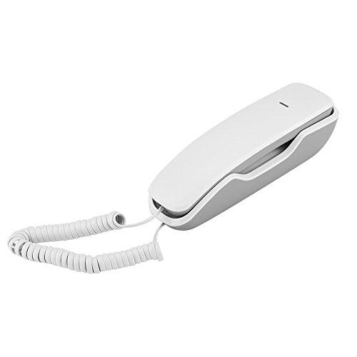 Vbestlife VBESTLIFE 電話機 コード付 ノイズキャンセル リダイヤル 一時停止機能 壁掛け電話 家庭/オフィス/ホテル適用 ( | 
