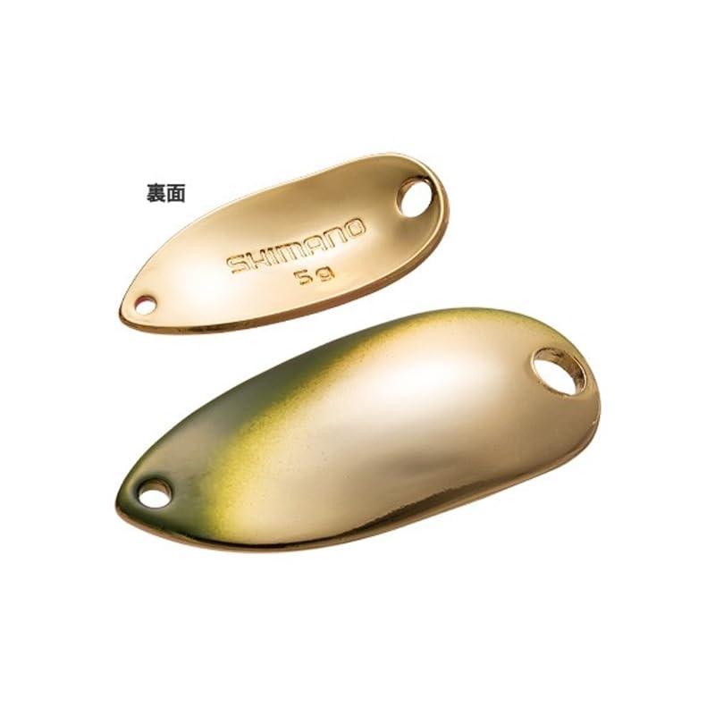 シマノ(SHIMANO) スプーン カーディフ ロールスイマー プレミアムメッキ 1.8g TR-M18R 73T グリーンゴールド | 