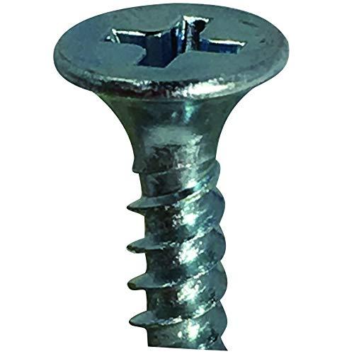 ダイドーハント (DAIDOHANT) 軽天ビス ユニクロ (呼び径d) 3.5 x (長さL) 51mm (ラッパ頭) [ 鉄/ユニクロメッキ |  | 01