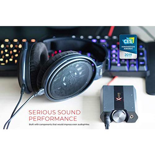 Creative Sound BlasterX G6 ポータブル ハイレゾ対応 ゲーミング USB DAC PC PS4 Switch SBX- |  | 01