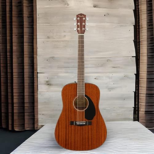 Fender アコースティックギター CD-60S All Mahogany Natural オールマホガニー ドレッドノート ソフトケース付属