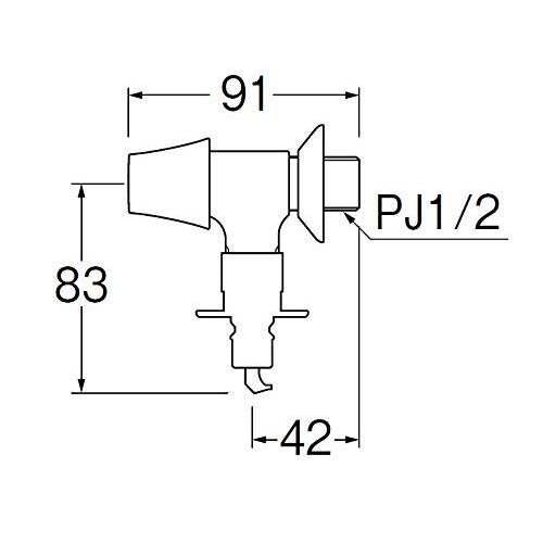 SANEI(サンエイ) 洗濯機用水栓 JY1432TK-13 |  | 01