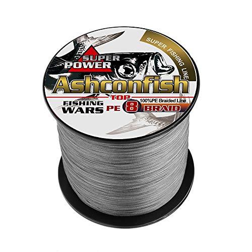 Ashconfish PEライン 8編 釣り糸 500m (0.4号 0.6号 0.8号 1号 1.2号 1.5号 2号 3号 3.5号 4号 | 