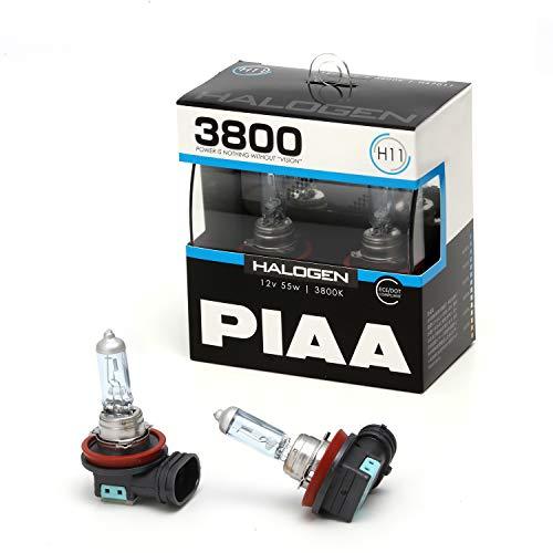 PIAA(ピア) 車用 バルブ ヘッドライト・フォグランプ用 ハロゲン H11 3800K 車検対応 2個入 12V 55W ECE規格準拠 H | 