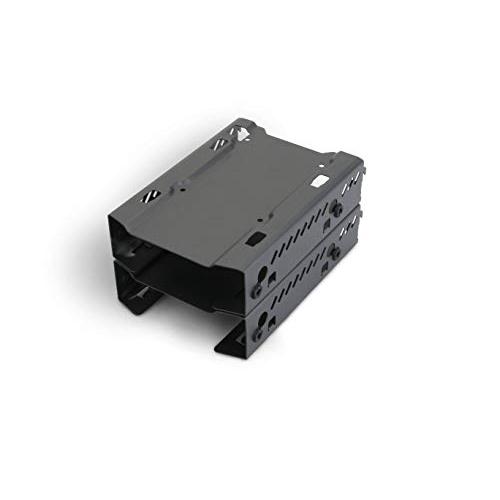 Phanteks - 積み重ね可能 3.5インチ HDD ブラケット デュオ パックケース PH-HDDKT_03、ブラック |  | 01