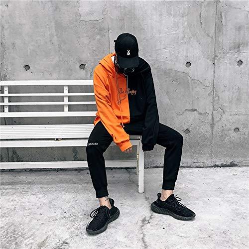 Hisitosa パーカー メンズ 秋服 長袖 フード付き ヒップホップ ストリート レディース HIPHOP スウェット コットン プルオーバ |  | 01