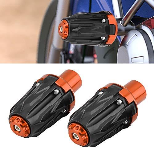 KIMISS 10mm バイク用エキゾーストフレームスライダー 1組 転倒防止 衝撃吸収 オレンジ のために 耐摩耗 取り付け簡単 安全性向上 |  | 01