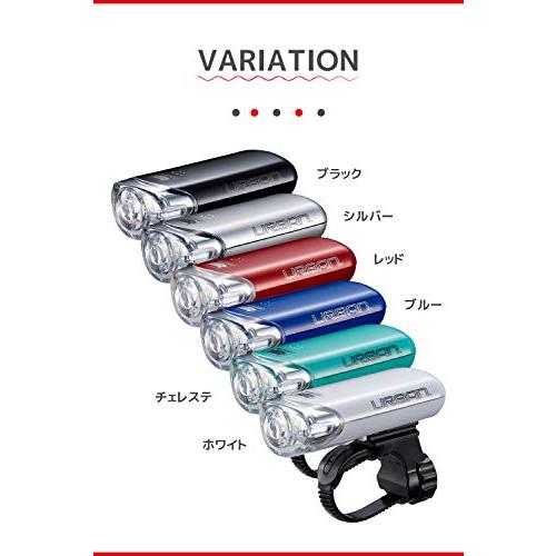 キャットアイ(CAT EYE) LEDライト ヘッドライト URBAN アーバン シルバー HL-EL145 自転車 |  | 01