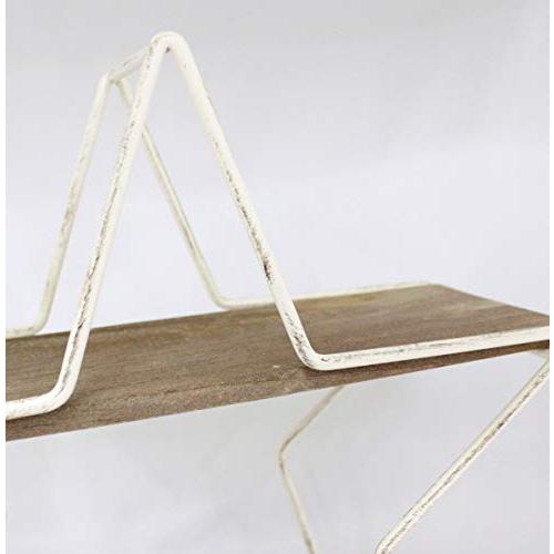 キーストーン(Key Stone) ブラッシュドワイヤー テーブルラック スター ホワイト 30×11×28.5cm BRTASTWH |  | 01