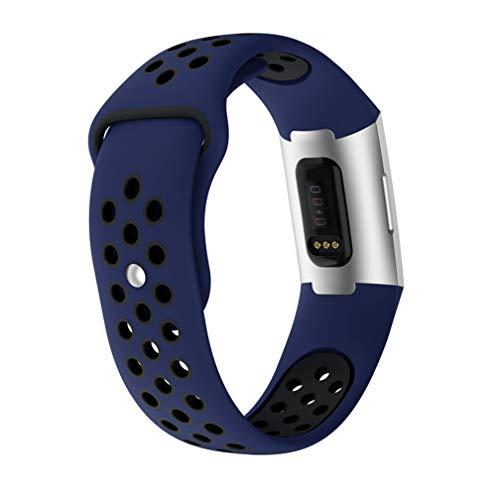 Fitbit Charge 3 バンド/ベルト Comtax 交換用バンド 柔らかいシリコンバンド 調整可能 多色選択 スポーツ 交換ベルド ( |  | 01