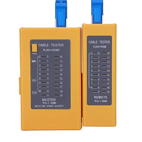 Fosa HDMI高品位デジタルケーブルテスター ポータブルRJ45ケーブルテスタートラッカー | 