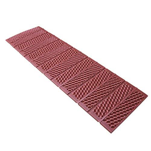 角利産業 サンドリー(SUNDRY) 折りたたみクッションマット レッド(ワインレッド) 86196 約181×56×厚0.8cm | 