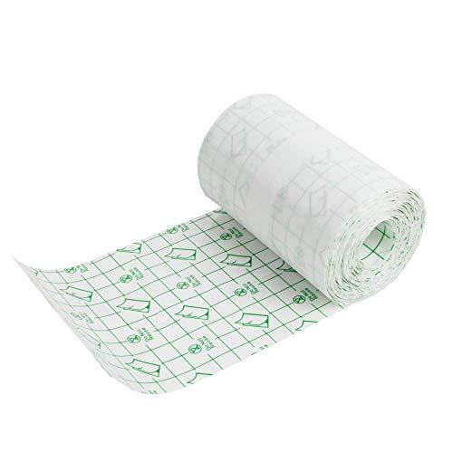 HFEEL 防水フィルムロールタイプ 透明絆創膏 粘着性 創傷用粘着 プラスターストレッチ固定テープ マルチフィックス (10cmX10m) |  | 01
