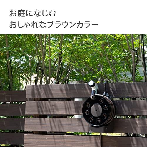 タカギ(Takagi) ホース ホースリール オーロラLIGHT 15m(BR) ブラウン おしゃれ 軽量 R1415BR |  | 01