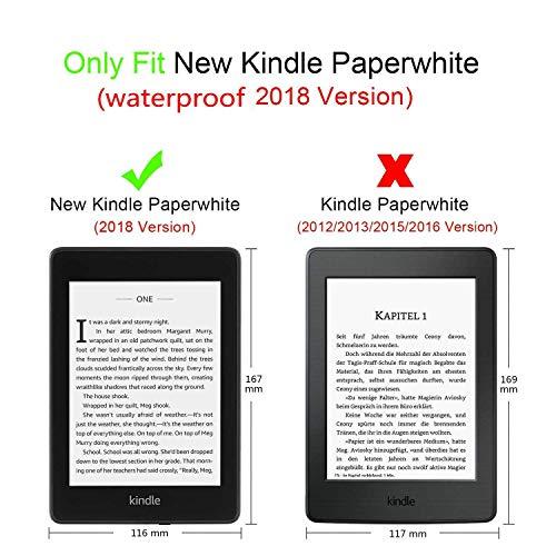 Kepuch Custer ケース 対応 Kindle Paperwhite 4 2018 10th PUレザー 軽量 カバー 対応 Kindl |  | 01