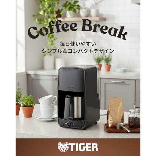 タイガー魔法瓶(TIGER) コーヒーメーカー ドリップ式 シャワードリップ 簡単操作 保温 0.81L 6杯用 ブラックADC-N060K |  | 01