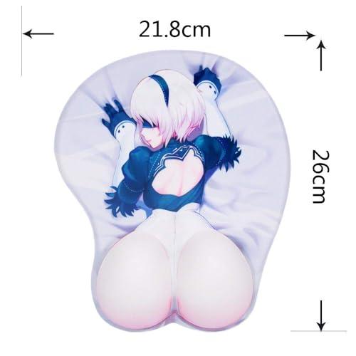 アニメマウスパッド 3D立体 おっぱい お尻 胸 漫画 (A) |  | 01