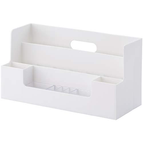 ライクイット (like-it) 収納ケース オーガナイザー ワイド 立てる スタンド 幅34×奥13.1×高18.2cm オールホワイト (不 | 