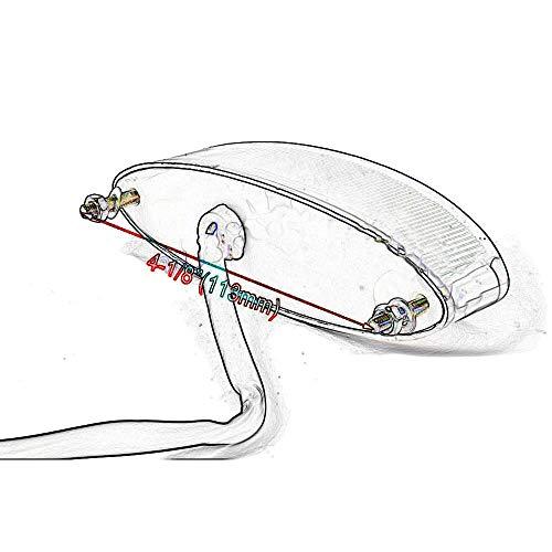 ONGMEIL テールランプ ブレーキランプ バックランプ LEDブレーキランプ ストップランプ 超高輝度 LEDバルブ オートバイ用 LEDラ |  | 01