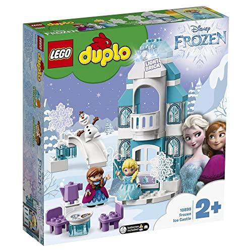 レゴ(LEGO) デュプロ アナと雪の女王 光る！エルサのアイスキャッスル クリスマスプレゼント クリスマス 10899 おもちゃ ブロック プ_1
