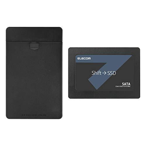エレコム 内蔵SSD 240GB 2.5インチ SATA3.0 HDDケース付 データ移行ソフト HD革命 Copy Drive Lite付 E | 
