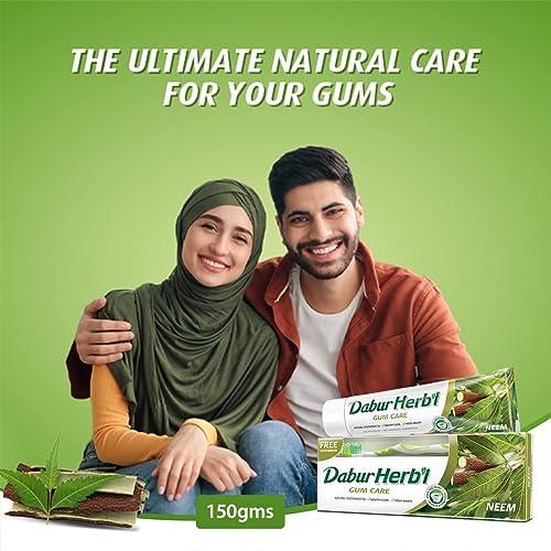 Dabur Herbal ニーム歯磨き粉、150 gm +歯ブラシの無料 |  | 01