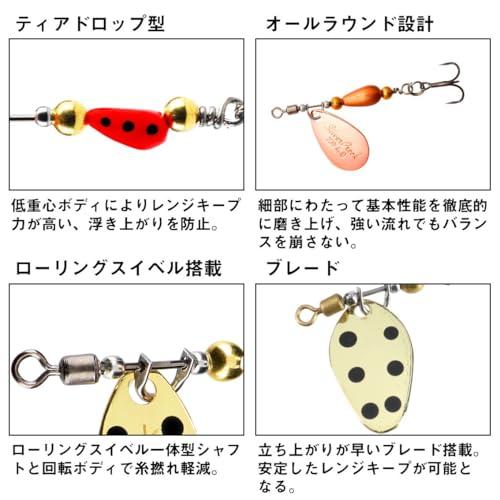 ダイワ(DAIWA) トラウト シルバークリーク スピナー 6.0g 珈琲 ルアー |  | 01