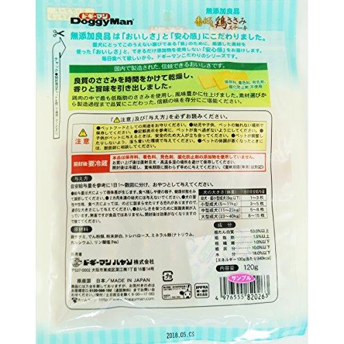 ドギーマン 犬用おやつ 無添加良品 香ばし鶏ささみ ステーキ チキン 120グラム (x 6) (まとめ買い) |  | 01