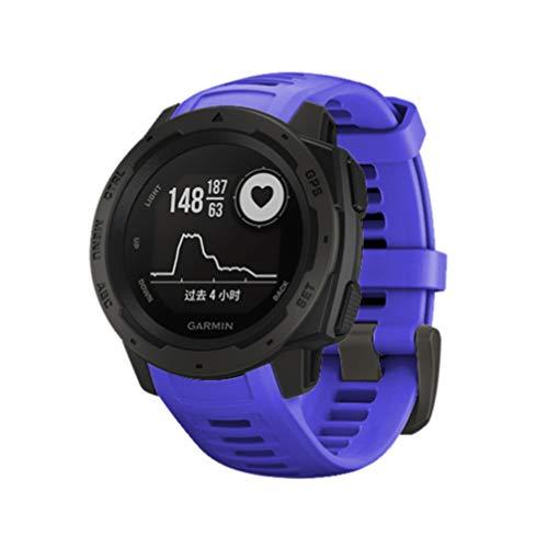 Garmin Instinct バンド/ベルト Comtax 22mm交換用バンド 柔らかいシリコンバンド 調整可能 多色選択 スポーツ 交換ベ | 