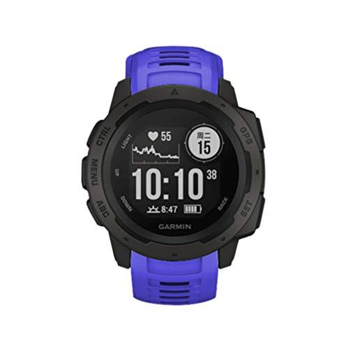 Garmin Instinct バンド/ベルト Comtax 22mm交換用バンド 柔らかいシリコンバンド 調整可能 多色選択 スポーツ 交換ベ |  | 01