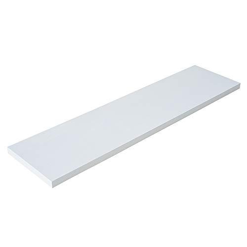 平安伸銅工業 LABRICO ウォールシェルフ用棚板 ホワイト 幅60×奥行15×厚さ1.5cm パイン集成材棚板 WSW-79 | 