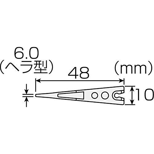 ホーザン(HOZAN) 非粘着チップ チップ交換式ピンセット交換部品 先端幅6.0mm ヘラ型 P-645N-1 |  | 01