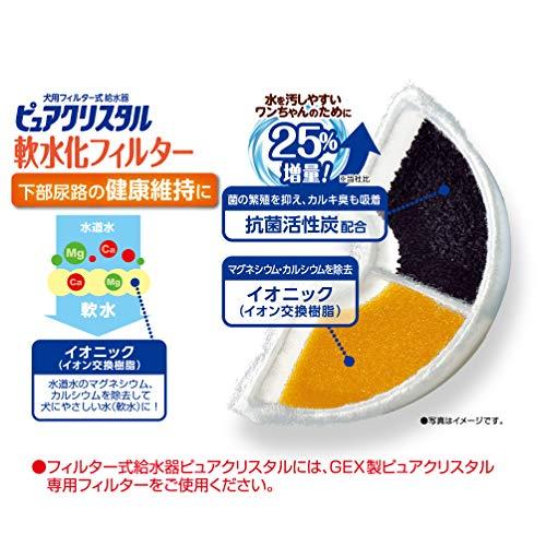 ジェックス ピュアクリスタル 軟水化フィルター半円タイプ犬用5P |  | 01