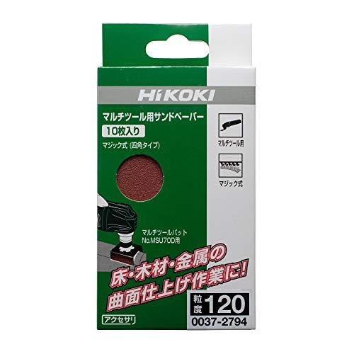 HiKOKI(ハイコーキ) ペーパー マルチツール用サンドペーパー マジック式 四角型 #120 0037-2794 |  | 01