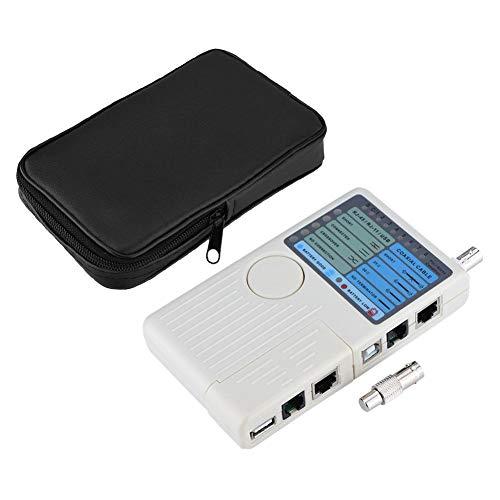 Bewinnerネットワークテスター 4 in1機能 RJ45/RJ11/USB/BNCテスター ネットワークマルチケーブルテスター検出器 | 